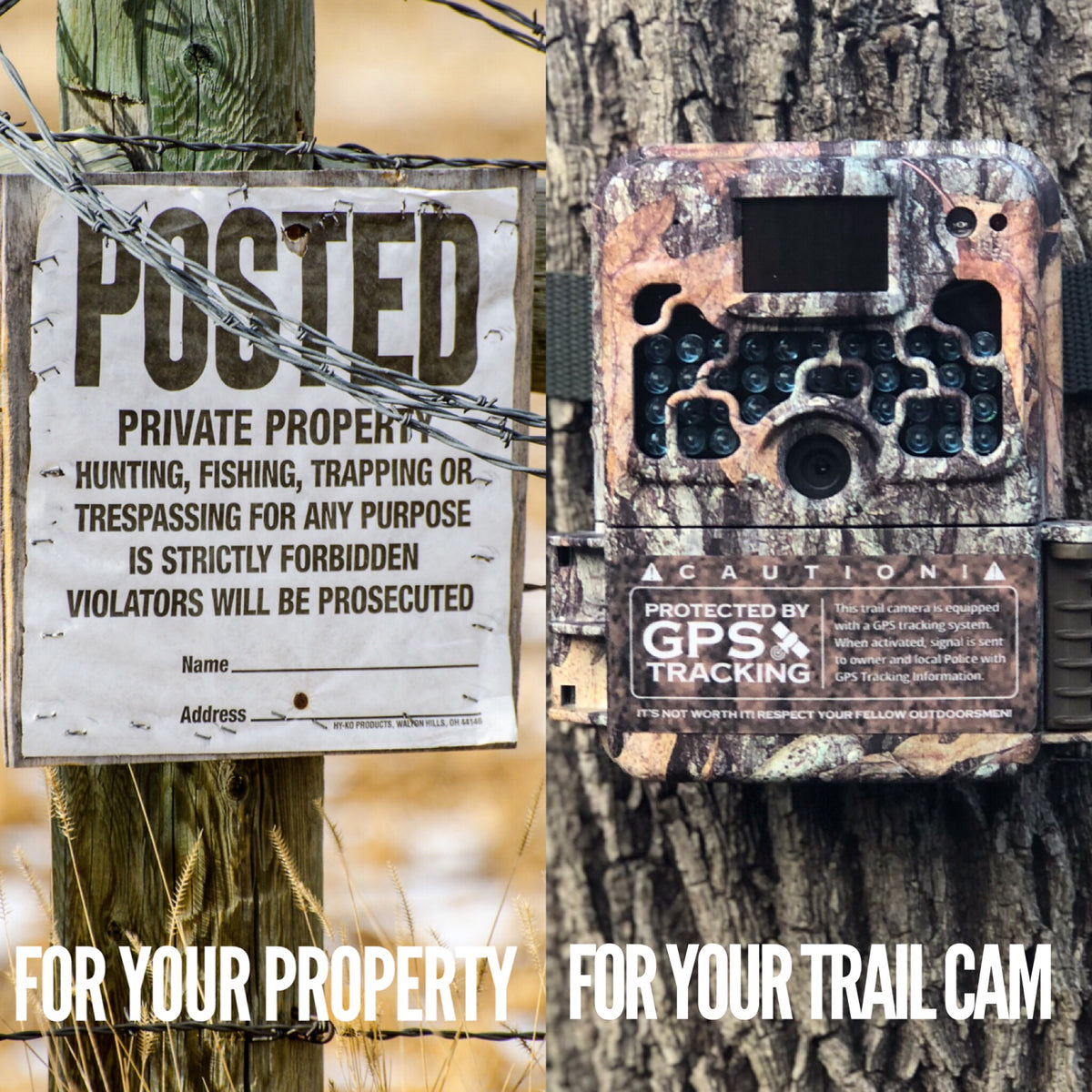 Theft prevention device for trail cameras 